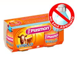 PLASMON OMOGENEIZZATO VITELLO 120 G X 2 PEZZI - Fontenova srl