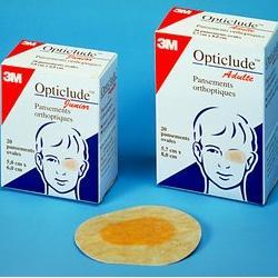 CEROTTO OCULARE OPTICLUDE ADULTI MAXI 5,7X8 CM 20 PEZZI - Fontenova srl