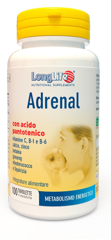 LONGLIFE ADRENAL 100 TAVOLETTE MASTICABILI RIVESTITE - Fontenova srl