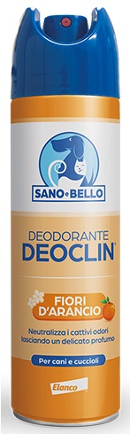 SANO E BELLO DEODORANTE DEOCLIN FIORI D'ARANCIO 250 ML - Fontenova srl