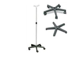 PIANTANA PER FLEBO CON RUOTE PER LA CAMERA DEL MALATO ARTICOLO 4280 - Fontenova srl