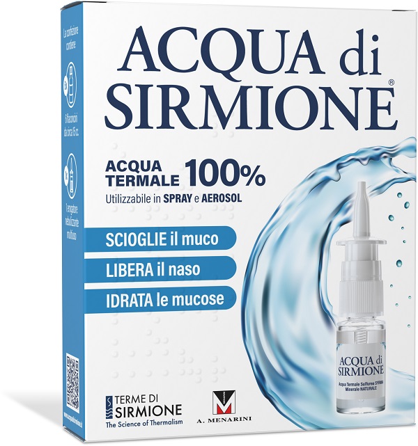 ACQUA SIRMIONE MINERALE NATURALE 6 FIALE 15 ML - Fontenova srl