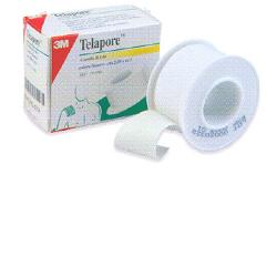 CEROTTO IN ROCCHETTO DI TELA AERATOELEVATA RESISTENZA E ADESIVITA' 2,5CM X 5 M - Fontenova srl