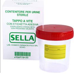 CONTENITORE PER URINA URIN TEST CAPIENZA 9ML - Fontenova srl