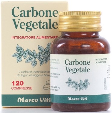 CARBONE VEGETALE 40 COMPRESSE - Fontenova srl