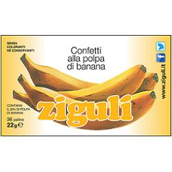 ZIGULI BANANA 36 PALLINE 22 G - Fontenova srl