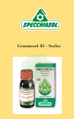 GEMMOSOL 43 SORBO 50ML - Fontenova srl