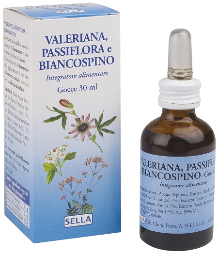 VALERIANA PASSIFLORA BIANCOSPINO - Fontenova srl