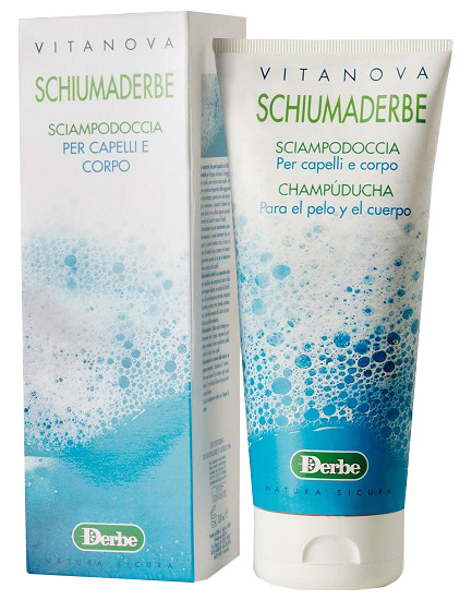 SCHIUMADERBE SCIAMPODOCCIA PER CAPELLI E CORPO 200 ML - Fontenova srl