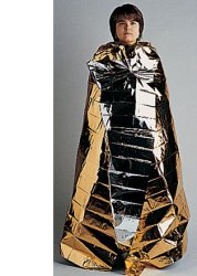 COPERTA ISOTERMICA ORO/ARGENTO 160X210CM - Fontenova srl