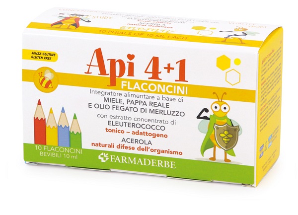APIQUATTRO + 1 10 FLACONCINI DA 10 ML - Fontenova srl