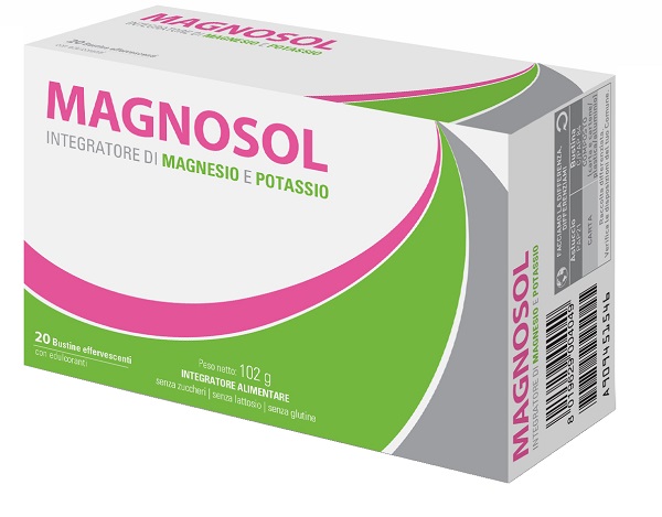 MAGNOSOL 20 BUSTINE EFFERVESCENTI - Fontenova srl