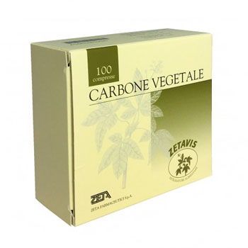 ZETAVIS CARBONE VEGETALE 40 COMPRESSE - Fontenova srl