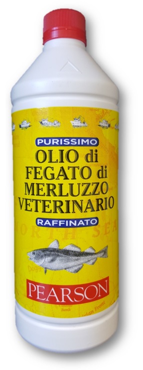 OLIO FEGATO MERLUZZO PURISSIMO 1 LITRO - Fontenova srl