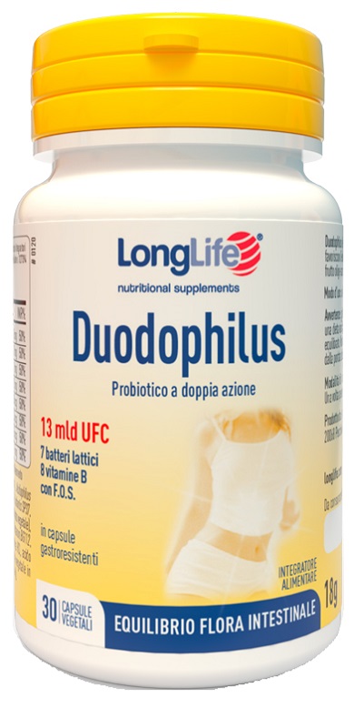LONGLIFE DUODOPHILUS 30 CAPSULE VEGETALI - Fontenova srl