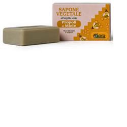 SAPONE VEGETALE ALL'ARGILLA VERDE PROPOLI E MIELE 100 G - Fontenova srl