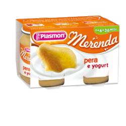 PLASMON OMOGENEIZZATO YOGURT PERA 120 G X 2 PEZZI - Fontenova srl
