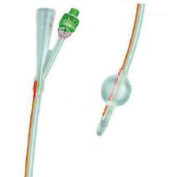 CATETERE FOLEY IN SILICONE TRASPARENTE A 2 VIE CON PALLONCINO 5-10ML DIAMETRO CH22 7,33MM LUNGHEZZA 40CM - Fontenova srl