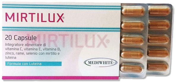 MIRTILUX 20 CAPSULE 441 MG - Fontenova srl