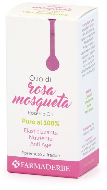 OLIO DI ROSA MOSQUETA PURO 100% 15 ML - Fontenova srl