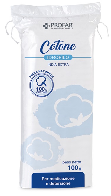 COTONE IDROFILO PROFAR INDIA EXTRA 100 G - Fontenova srl