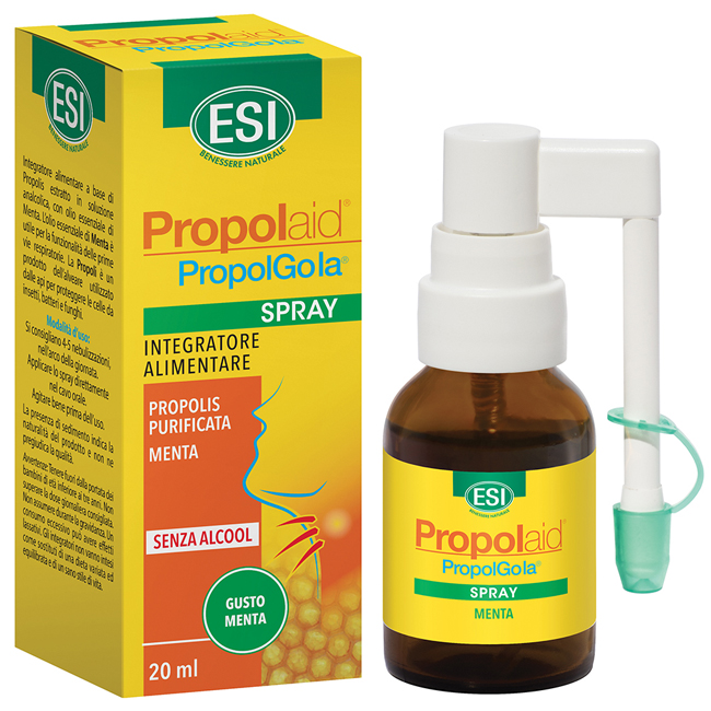 ESI PROPOLAID SPRAY GOLA ANALCOLICO MENTA 20 ML - Fontenova srl