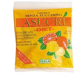 ASUCRI CARAMELLA ARANCIA LIMONE 40 G - Fontenova srl