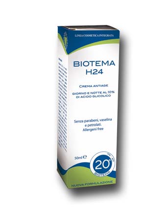 BIOTEMA H24 CREMA ACIDO GLICOLICO 10% 50 ML - Fontenova srl