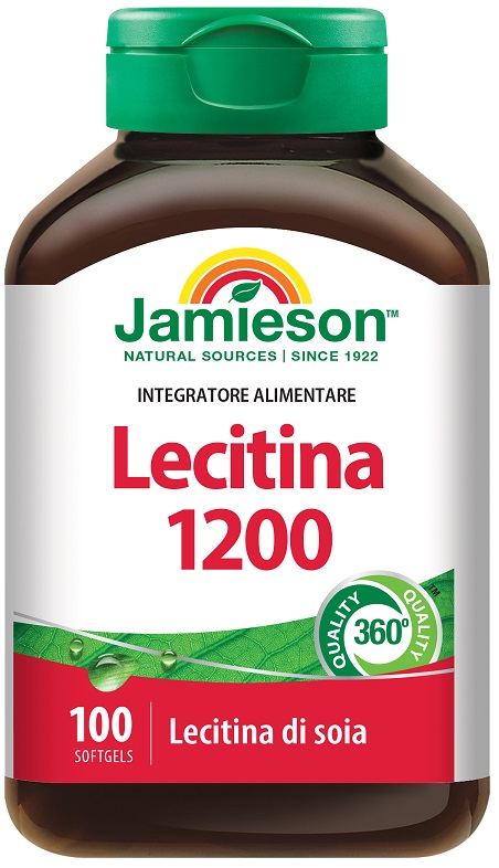 JAMIESON LECITINA 1200 100 SOFTGELS - Fontenova srl