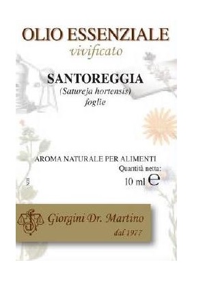 SANTOREGGIA OLIO ESSENZIALE 10 ML - Fontenova srl