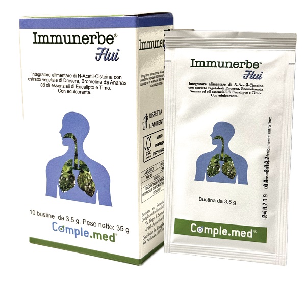 IMMUNERBE FLUI 10 BUSTINE - Fontenova srl