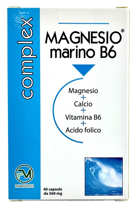 MAGNESIO MARINO B6 40 CAPSULE - Fontenova srl