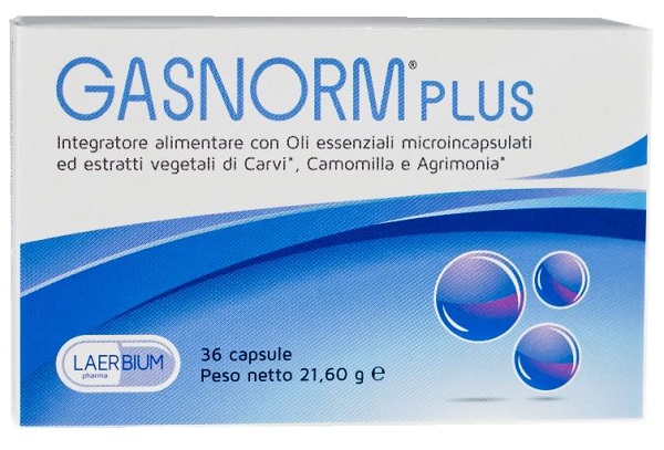 GASNORM PLUS 36 CAPSULE - Fontenova srl