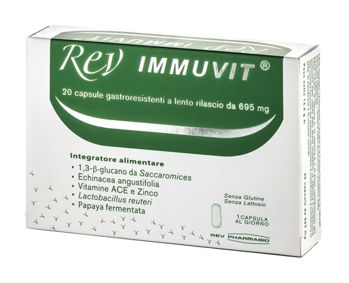 REV IMMUVIT 20 CAPSULE - Fontenova srl