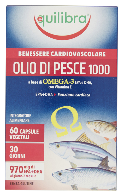OLIO DI PESCE 1000 60 CAPSULE - Fontenova srl