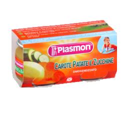 PLASMON OMOGENEIZZATO CAROTA/PATATA/ZUCC 80 G X 2 PEZZI - Fontenova srl