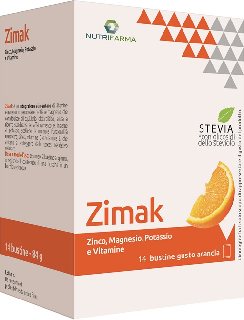 ZIMAK 14 BUSTINE 6 G ARANCIO - Fontenova srl