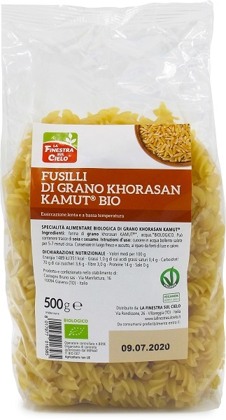 FUSILLI DI FARRO BIO 500 G - Fontenova srl