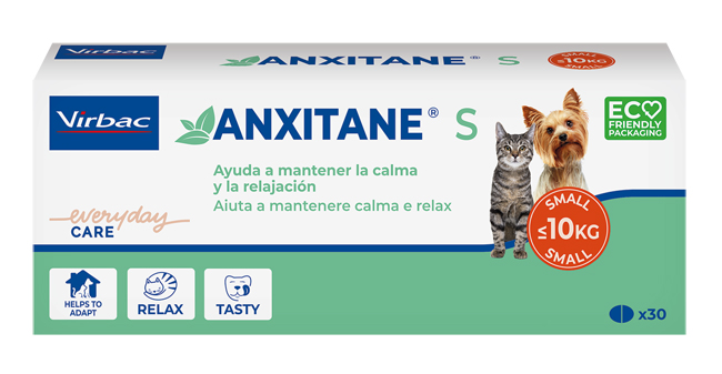 ANXITANE S SUPPLEMENTO NUTRIZIONALE SCATOLA 30 COMPRESSE APPETIBILI - Fontenova srl