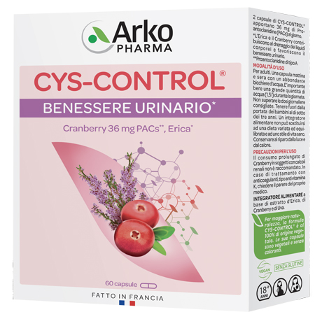 CYS-CONTROL 60 CAPSULE - Fontenova srl