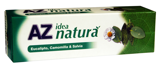 AZ IDEA NATURA EUCALIPTO CAMOMILLA E SALVIA DENTIFRICIO 75 ML - Fontenova srl
