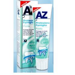 AZ PROTEZIONE FAMIGLIA PASTA DENTIFRICIA 75 ML - Fontenova srl