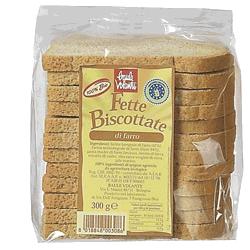 FETTE BISCOTTATE FARRO 300 G - Fontenova srl