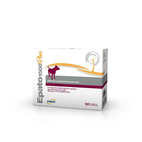 EPATO 1500 PLUS 120 COMPRESSE CANE - Fontenova srl