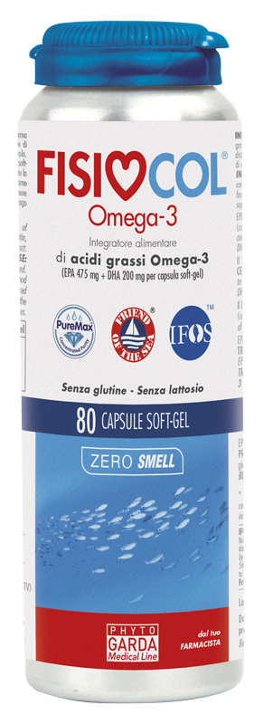 FISIOCOL OMEGA 3 80 CAPSULE - Fontenova srl
