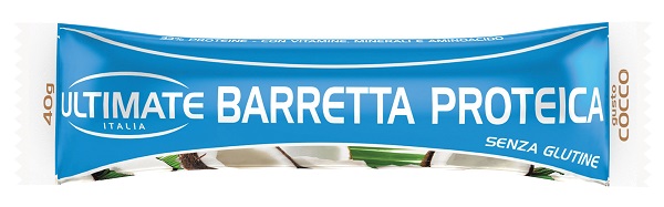 ULTIMATE BARRETTA PROTEICA COCCO 40 G 1 PEZZO - Fontenova srl