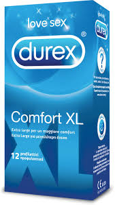 PROFILATTICO DUREX COMFORT XL 12 PEZZI - Fontenova srl