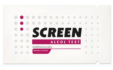 SCREEN ALCOL TEST SALIVA - Fontenova srl