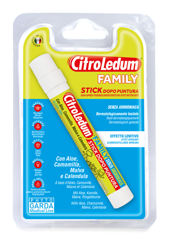 CITROLEDUM FAMILY STICK SENZA AMMONIACA 10 ML - Fontenova srl