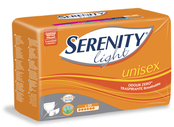 PANNOLONE PER INCONTINENZA SERENITY UNISEX 30 PEZZI - Fontenova srl